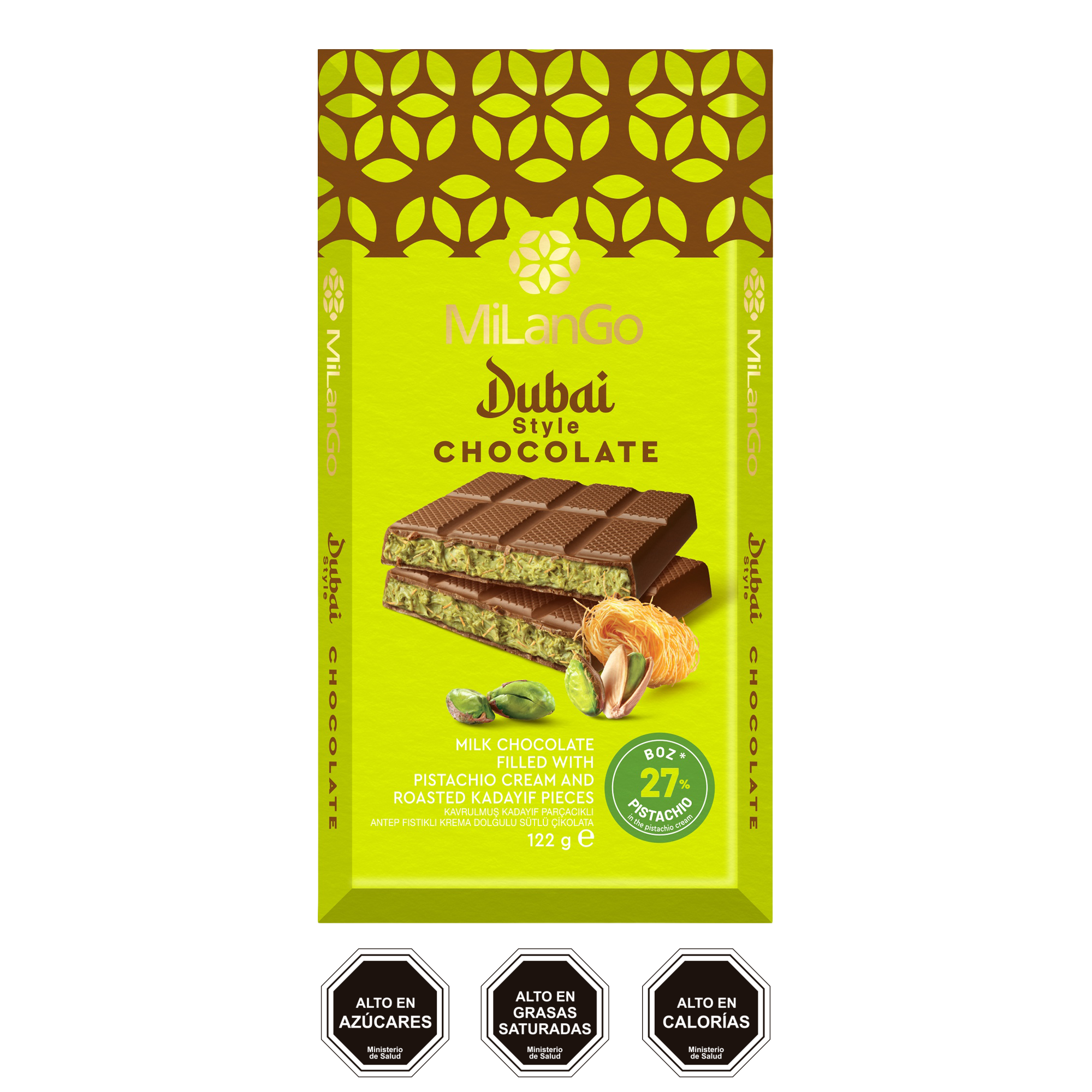 MILANGO DUBAI CHOCOLATE 122gr